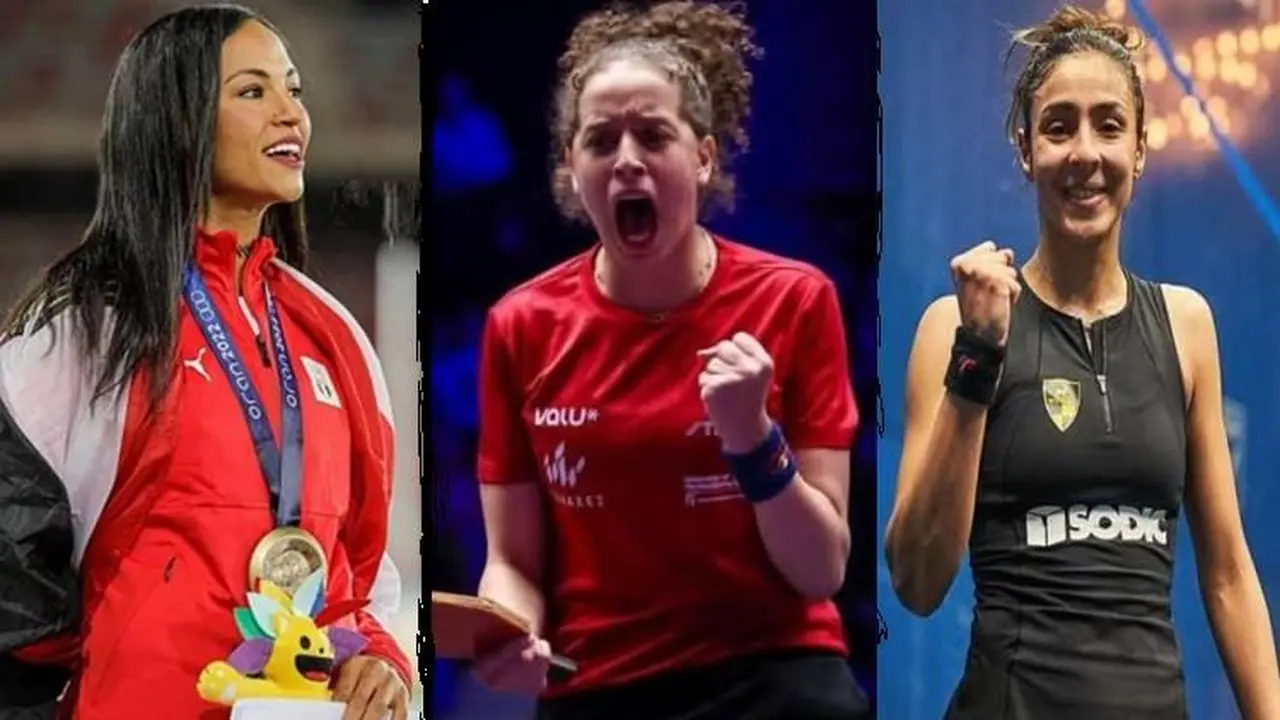 بطلات مصر يرفعن اسم البلاد على منصات التتويج في المحافل العالمية الرياضية